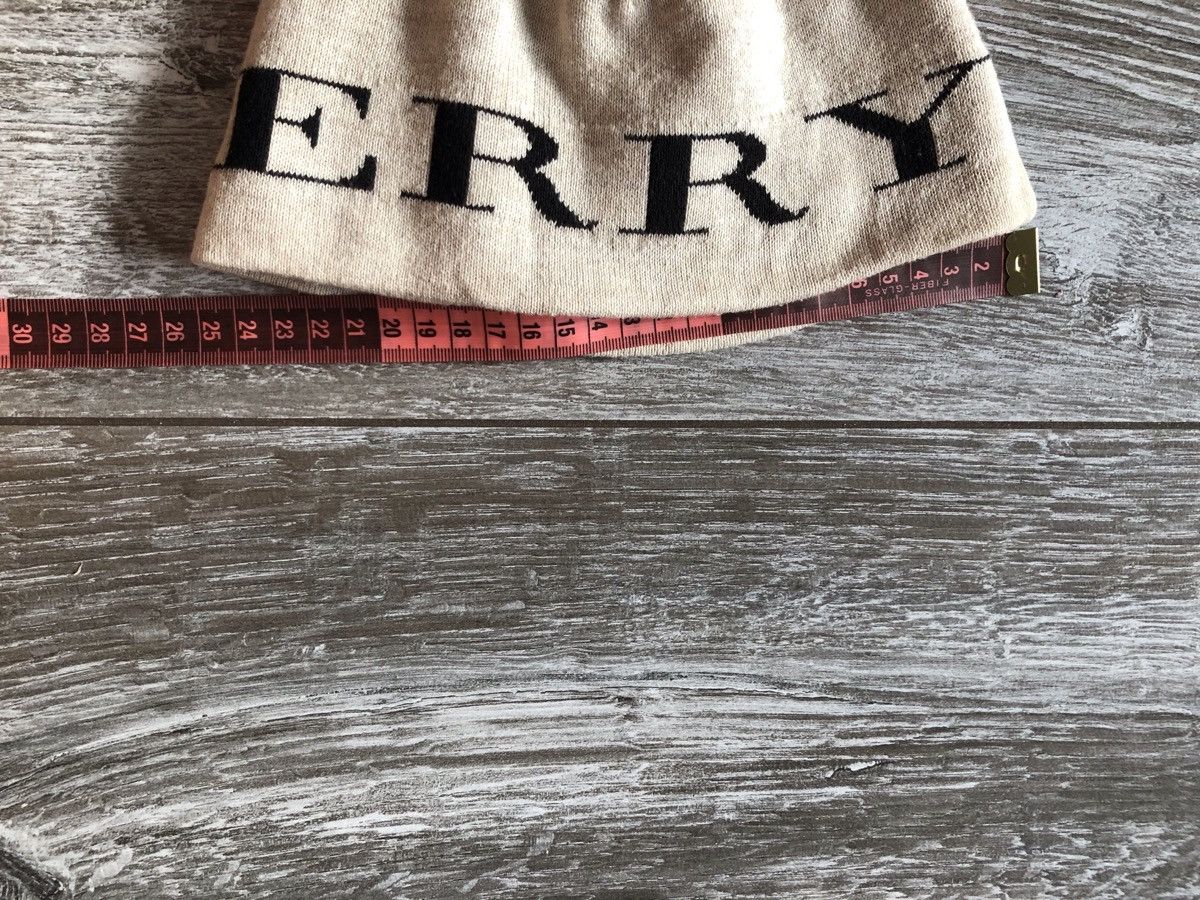 Burberry Burberry Beanie Hat Big Logo 100% Authentic ❗️ Size ONE SIZE - 3 Thumbnail