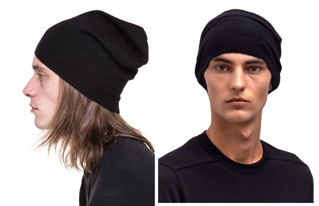 Rick Owens New Rick Owens FW19 'LARRY' Cashmere Big Hat