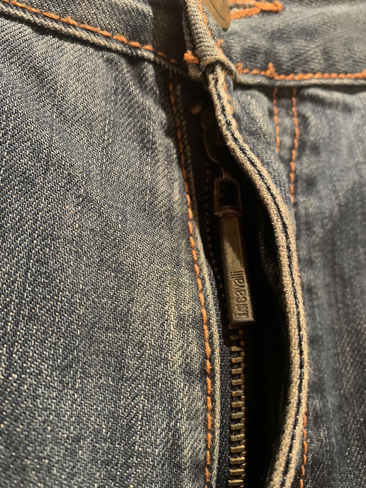 Just Cavalli *RARE* Vintage Just Roberto Cavalli Reptile Pocket Jeans Size US 32 / EU 48 - 5 Thumbnail