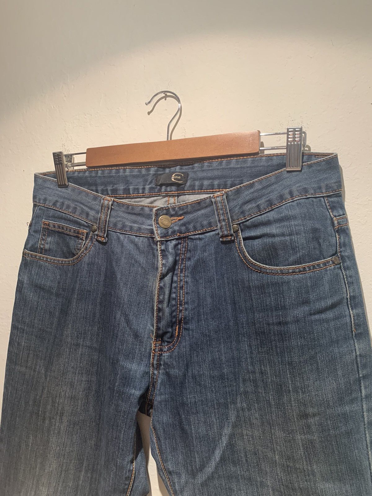 Just Cavalli *RARE* Vintage Just Roberto Cavalli Reptile Pocket Jeans Size US 32 / EU 48 - 3 Thumbnail