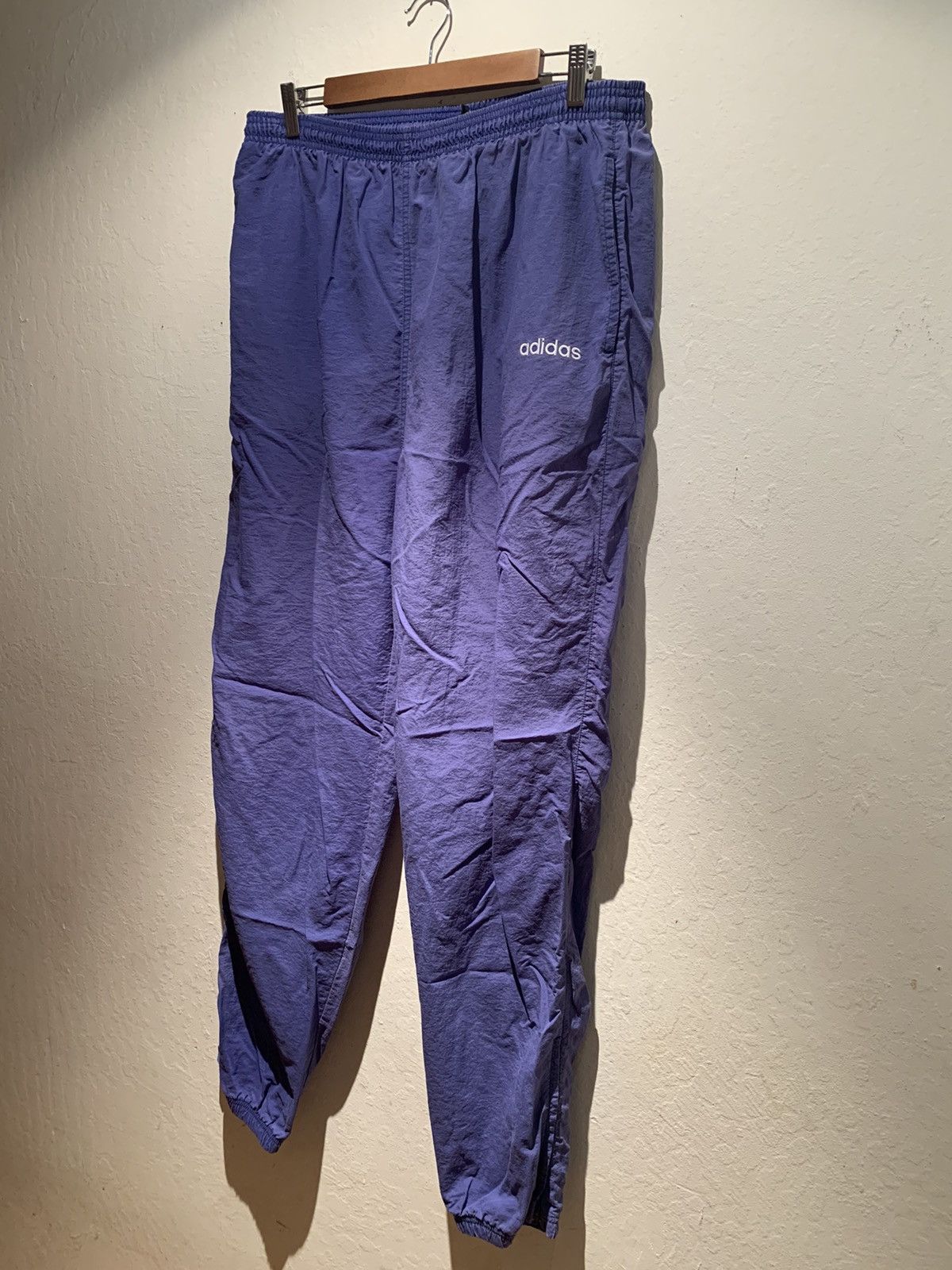 RARE* Vintage Adidas Matte Ankle Zip Athletic Track Pants