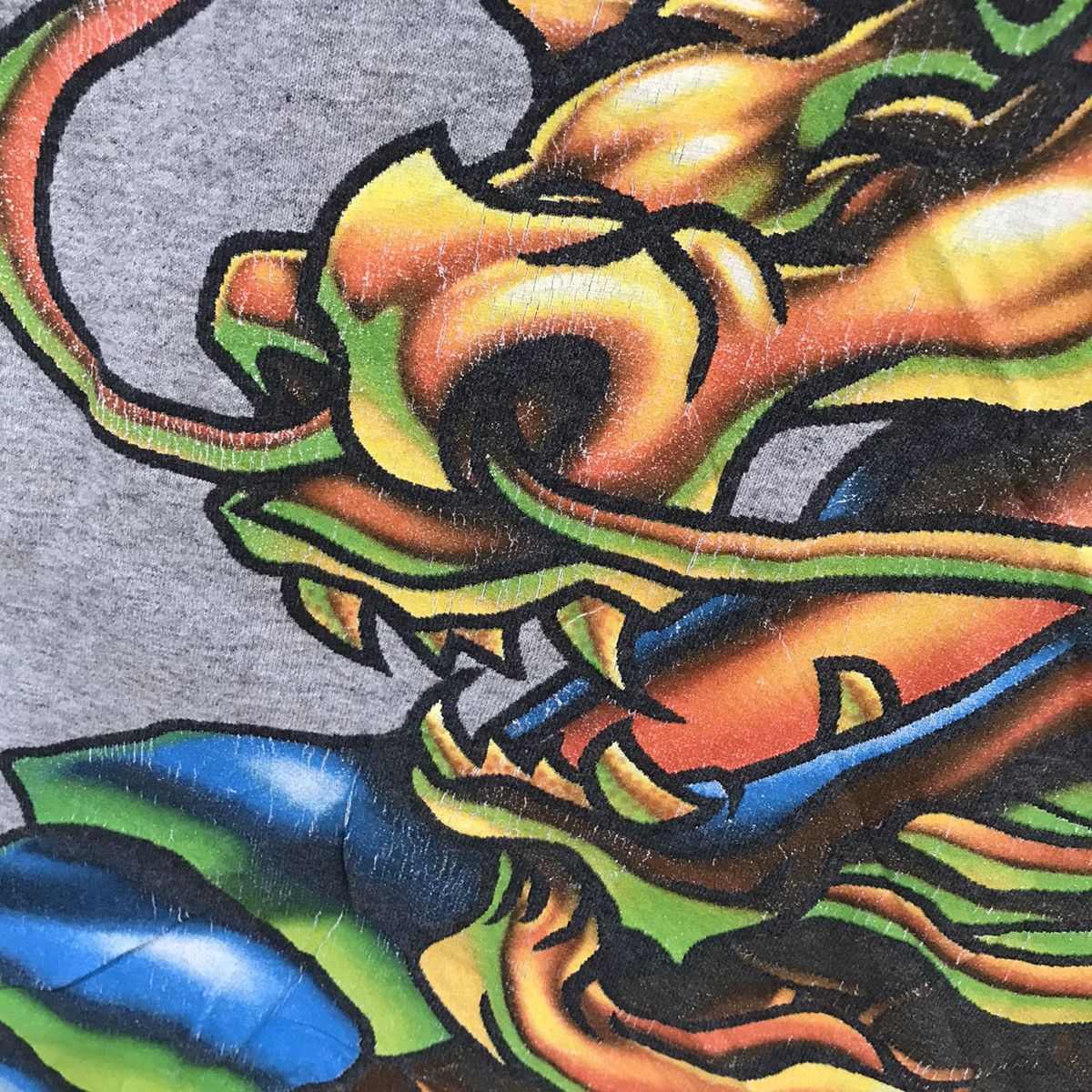 JNCO Jnco Dragon Full Print T Shirt Size US XL / EU 56 / 4 - 6 Thumbnail