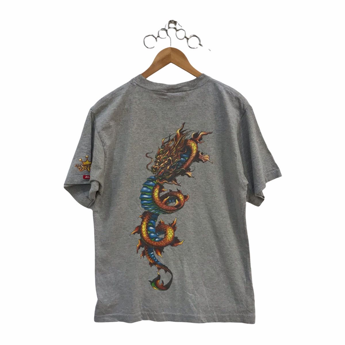 JNCO Jnco Dragon Full Print T Shirt Size US XL / EU 56 / 4 - 3 Thumbnail