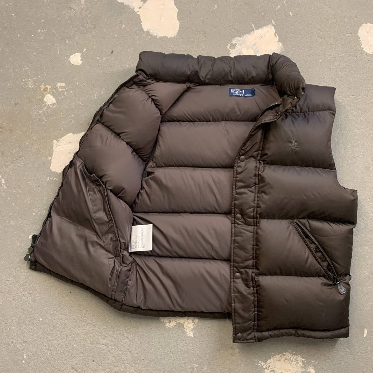 Polo Ralph Lauren Polo Ralph Lauren Vintage Brown Puffer Vest Size US M / EU 48-50 / 2 - 4 Thumbnail