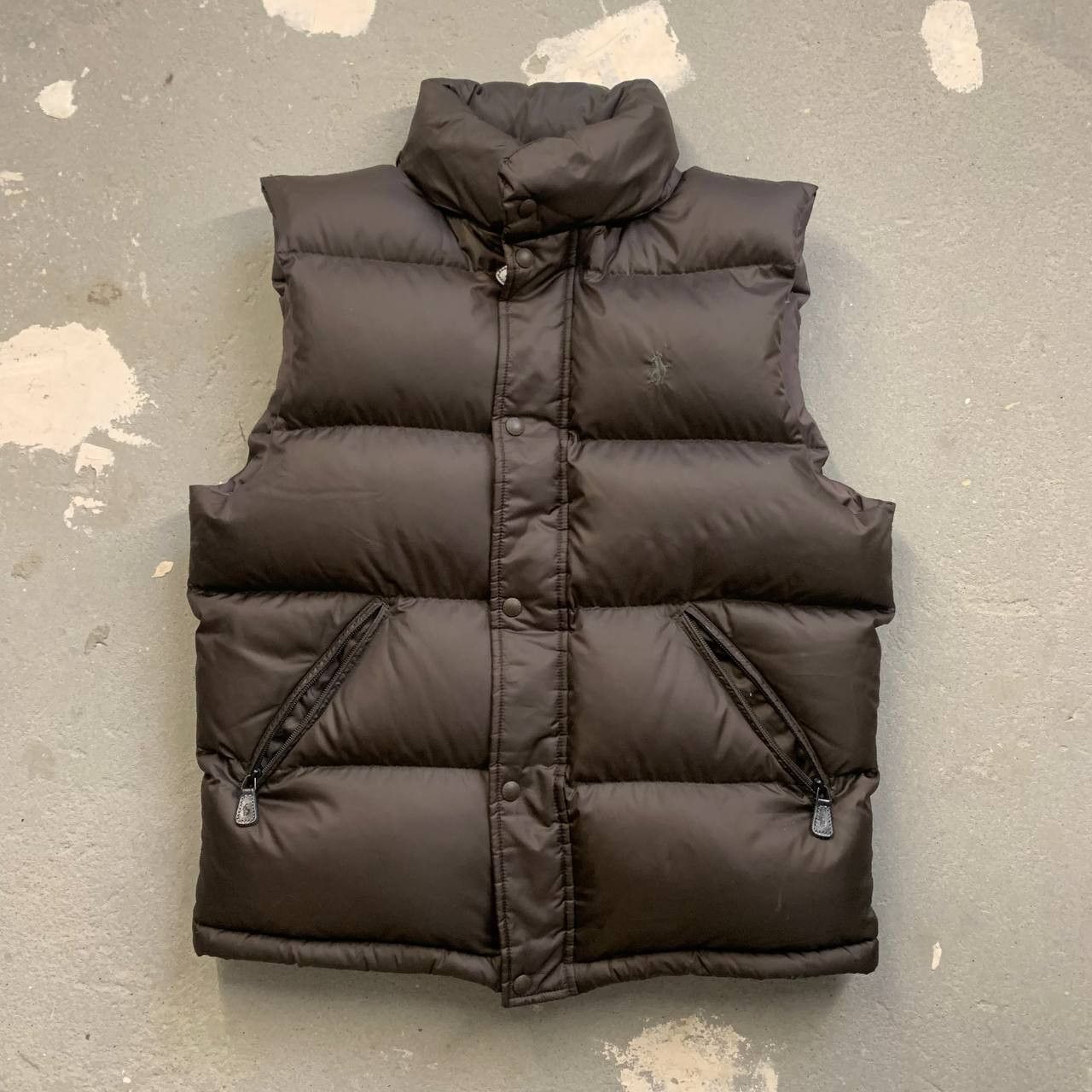Polo Ralph Lauren Polo Ralph Lauren Vintage Brown Puffer Vest Size US M / EU 48-50 / 2 - 1 Thumbnail