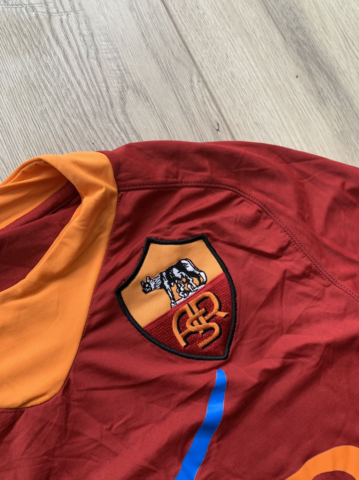 Kappa Kappa FC Roma wind vintage soccer jersey Size US S / EU 44-46 / 1 - 6 Thumbnail