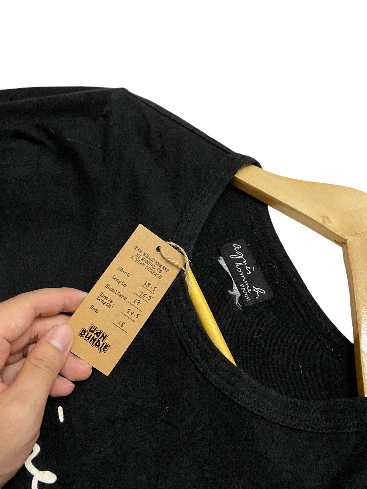 Vintage × agnes b. 🔥Need to Go🔥 Agnes B J’aime filmex Long Sleeve Shirt Size M / US 6-8 / IT 42-44 - 4 Thumbnail