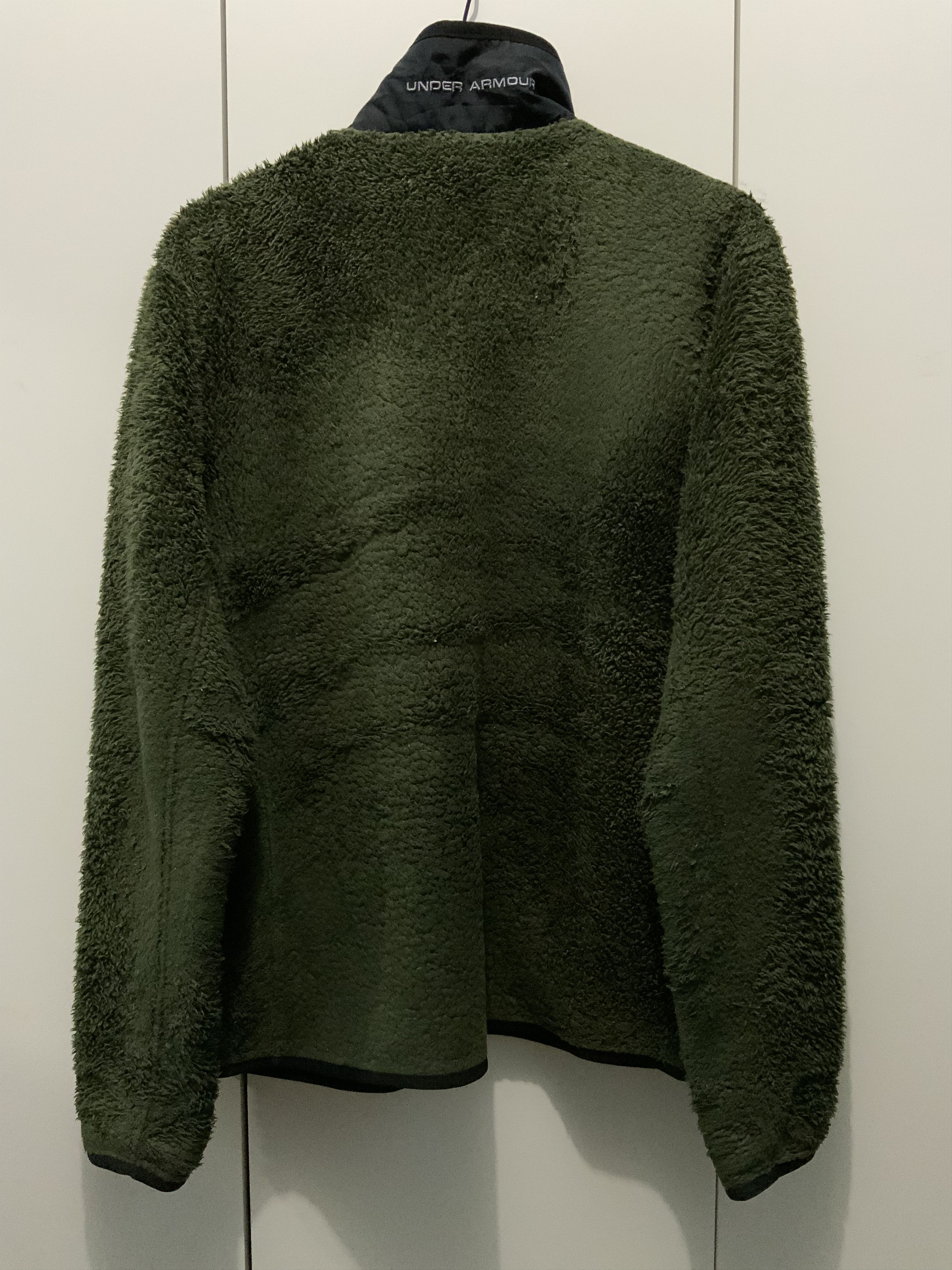 Under Armour Under Armour Mohair Fur Green Army Sweater Jacket Size US L / EU 52-54 / 3 - 2 Thumbnail