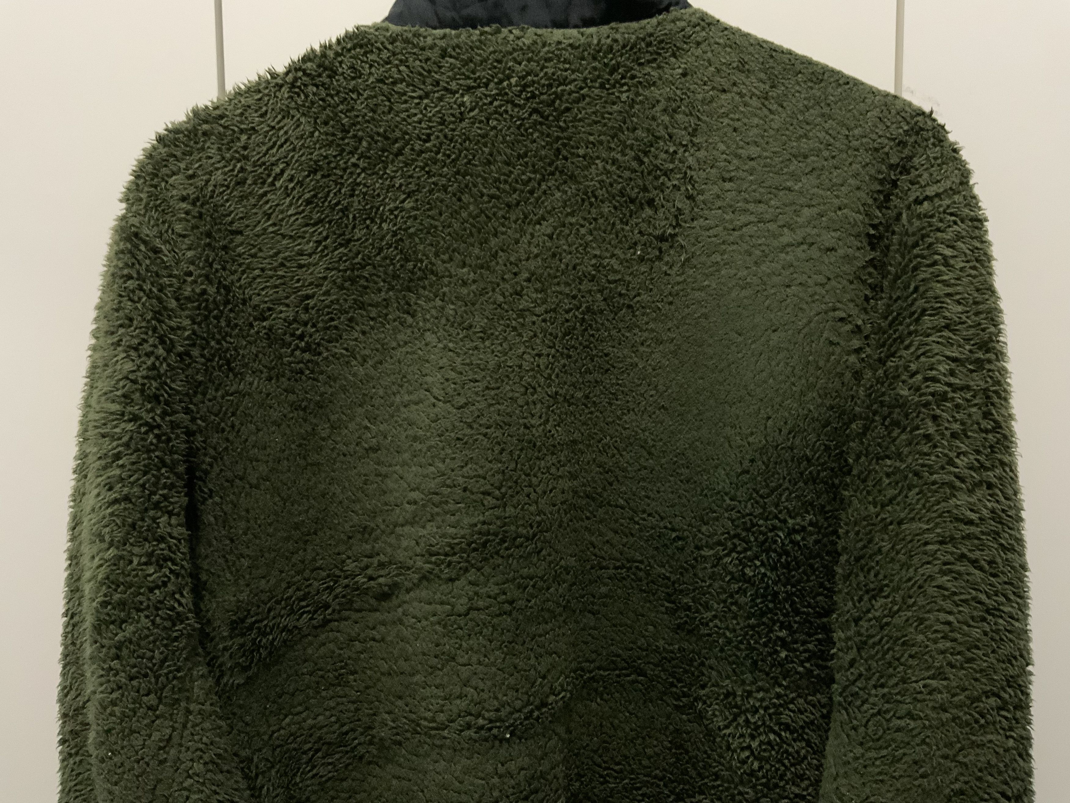 Under Armour Under Armour Mohair Fur Green Army Sweater Jacket Size US L / EU 52-54 / 3 - 7 Thumbnail