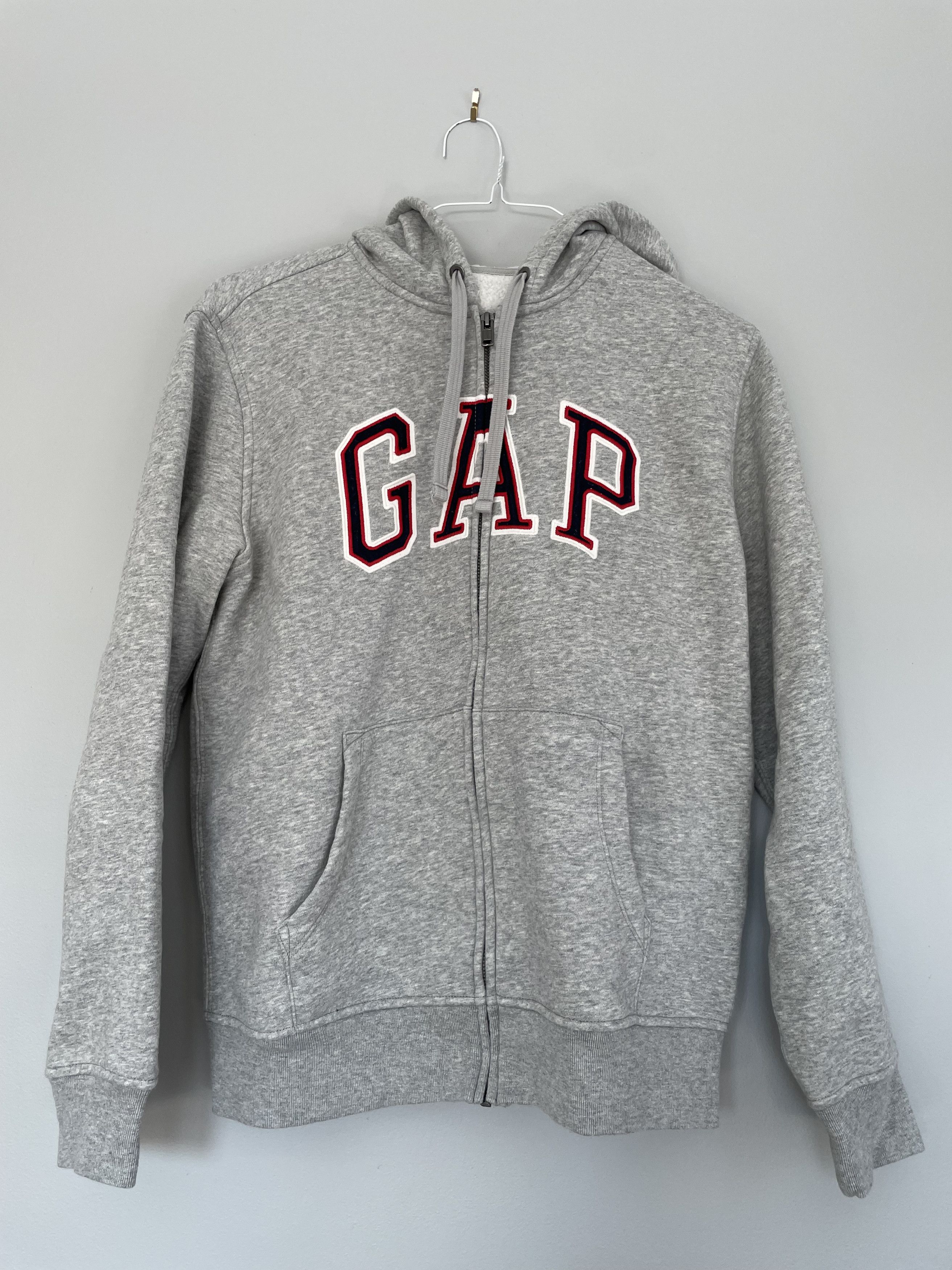 Grey GAP zip up hoodie