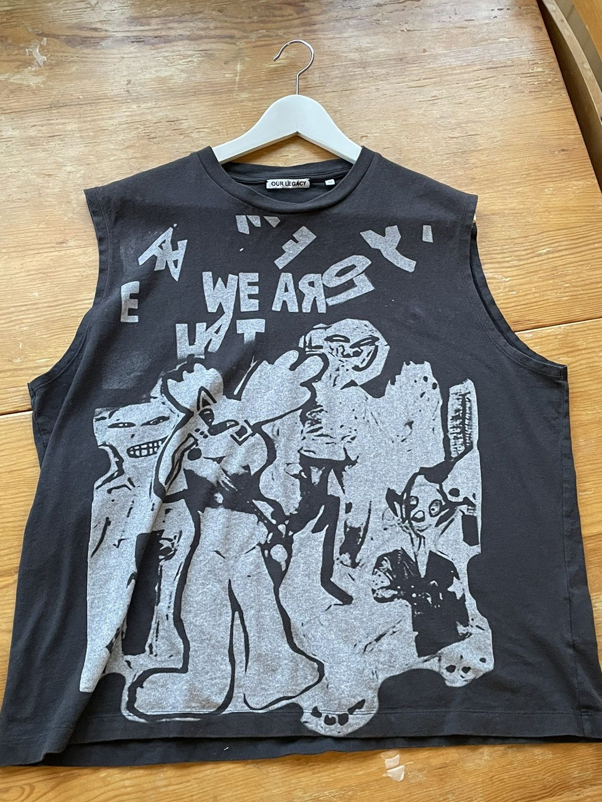 Our Legacy Our Legacy Sleeveless Box T-Shirt | Grailed