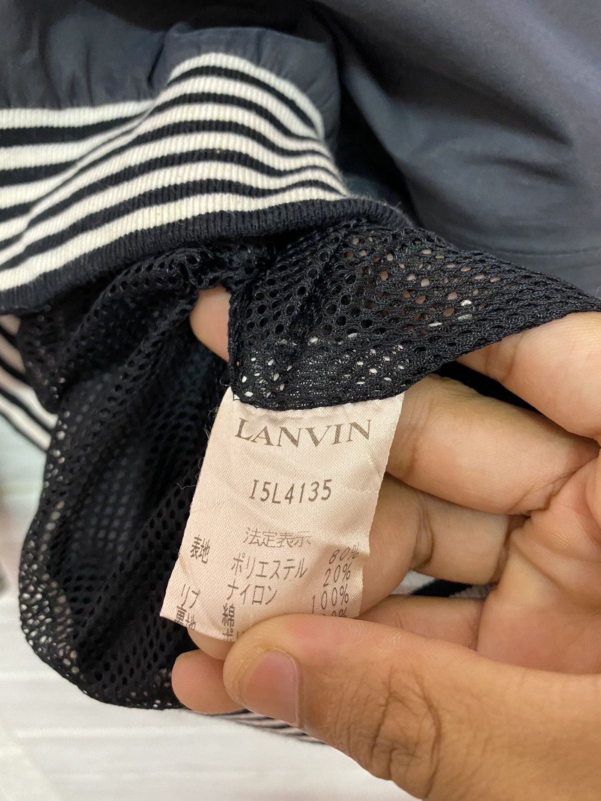 Designer × Lanvin LANVIN SPORT SINGLE POCKET COMBAT HALF ZIPPER JACKET Size US M / EU 48-50 / 2 - 9 Thumbnail