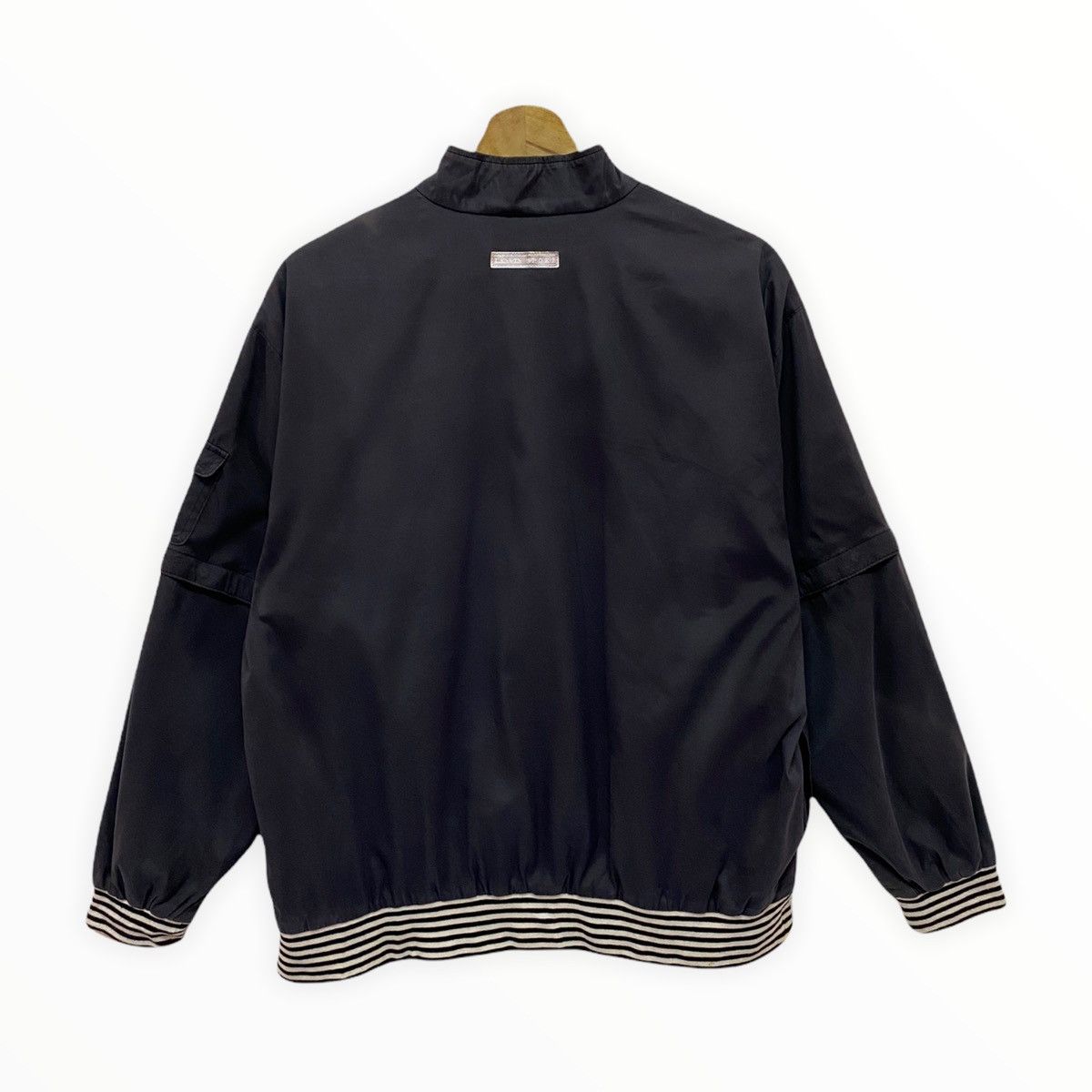 Designer × Lanvin LANVIN SPORT SINGLE POCKET COMBAT HALF ZIPPER JACKET Size US M / EU 48-50 / 2 - 3 Thumbnail