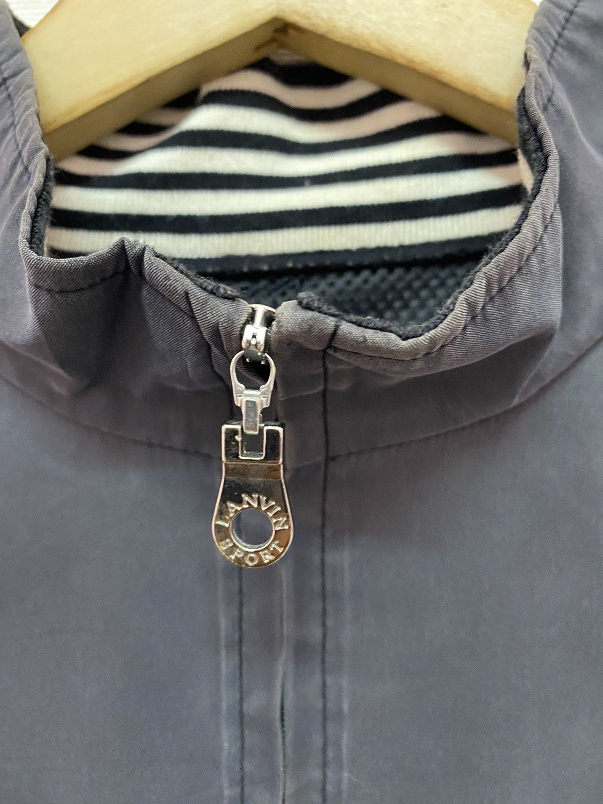 Designer × Lanvin LANVIN SPORT SINGLE POCKET COMBAT HALF ZIPPER JACKET Size US M / EU 48-50 / 2 - 7 Thumbnail