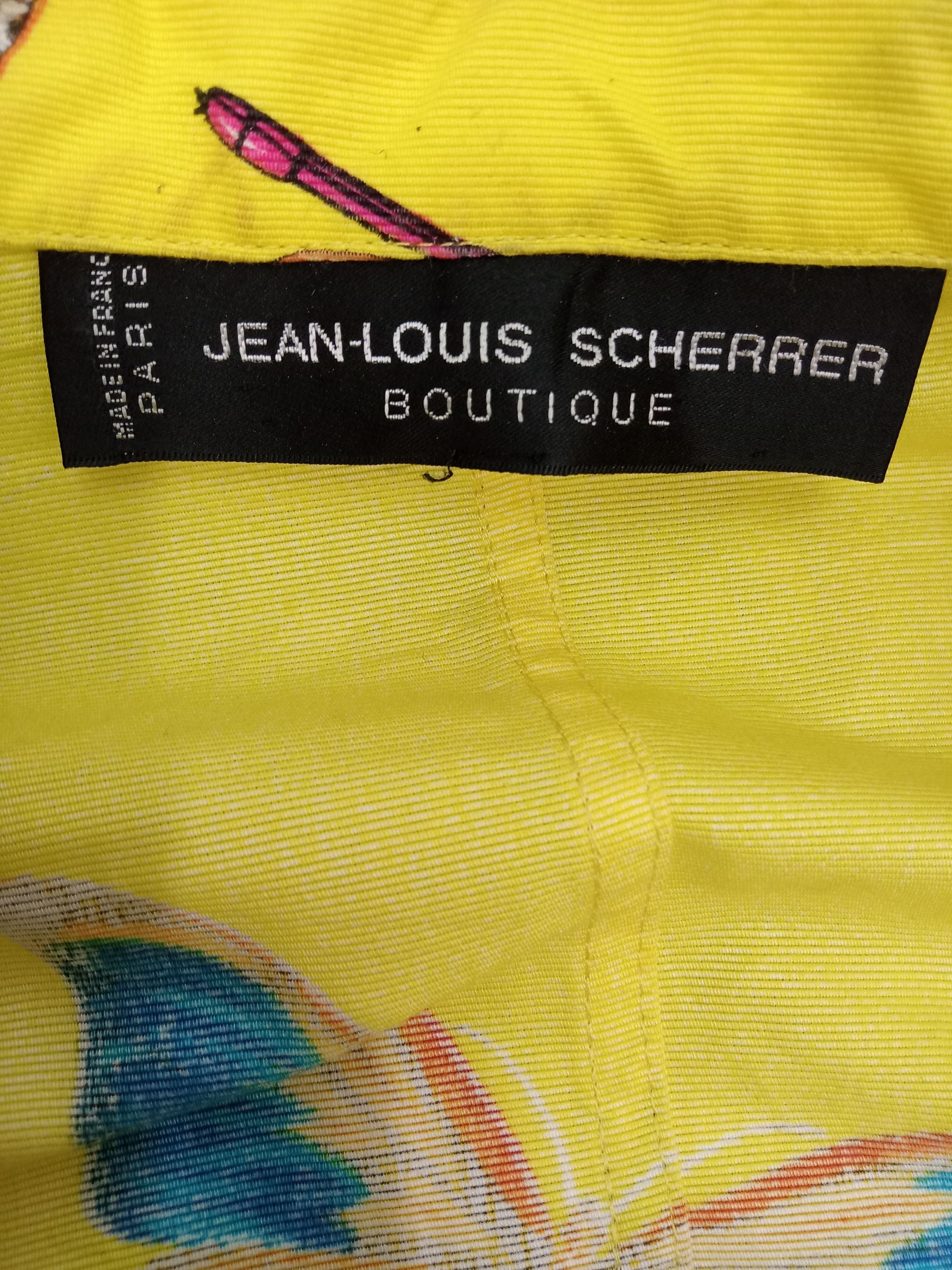 Jean-Louis Scherrer Jean Louis Scherrer Butterfly Nice Design Blazer Jacket Size US S / EU 44-46 / 1 - 5 Thumbnail