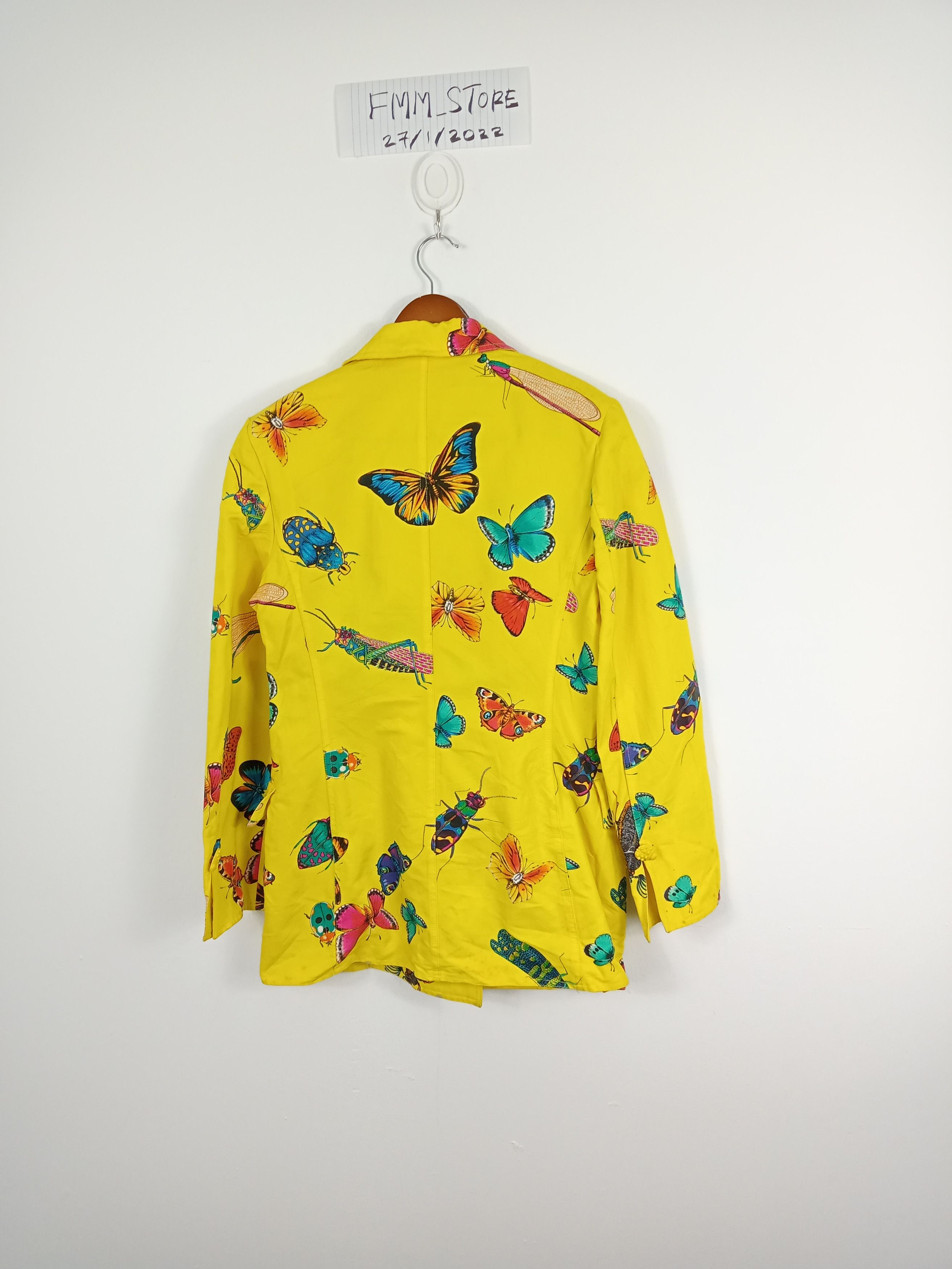 Jean-Louis Scherrer Jean Louis Scherrer Butterfly Nice Design Blazer Jacket Size US S / EU 44-46 / 1 - 2 Thumbnail
