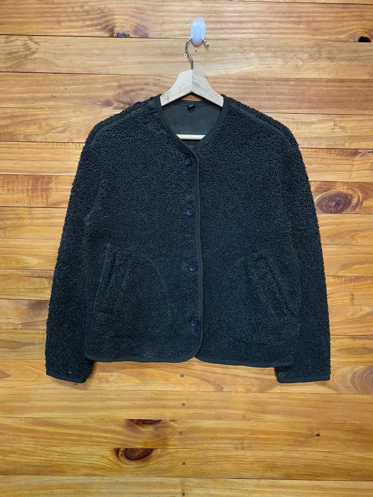Uniqlo Uniqlo Button Up Fleece Jacket Size US M / EU 48-50 / 2 - 1 Thumbnail
