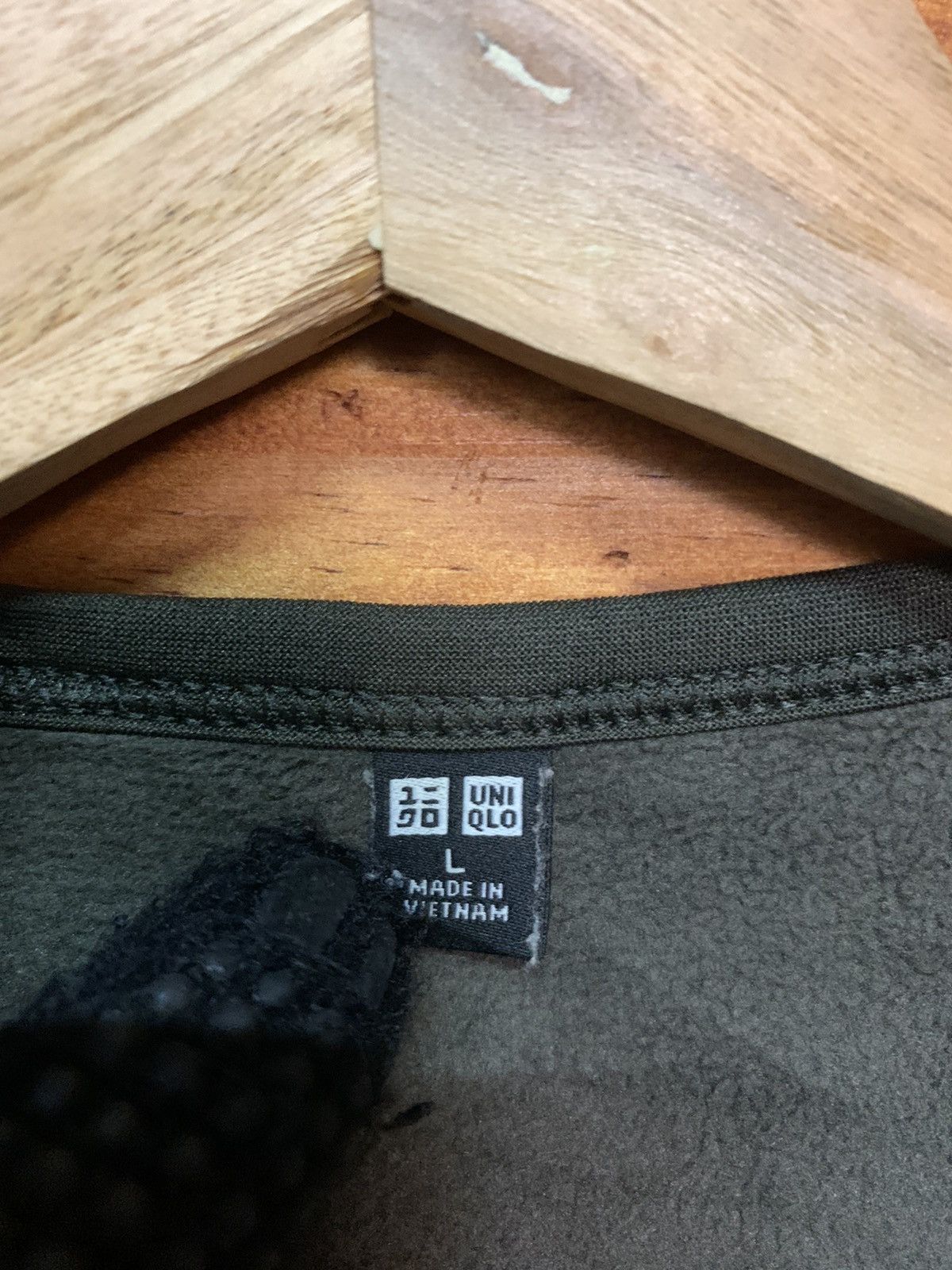 Uniqlo Uniqlo Green Button Up Fleece Jacket Size US L / EU 52-54 / 3 - 4 Thumbnail