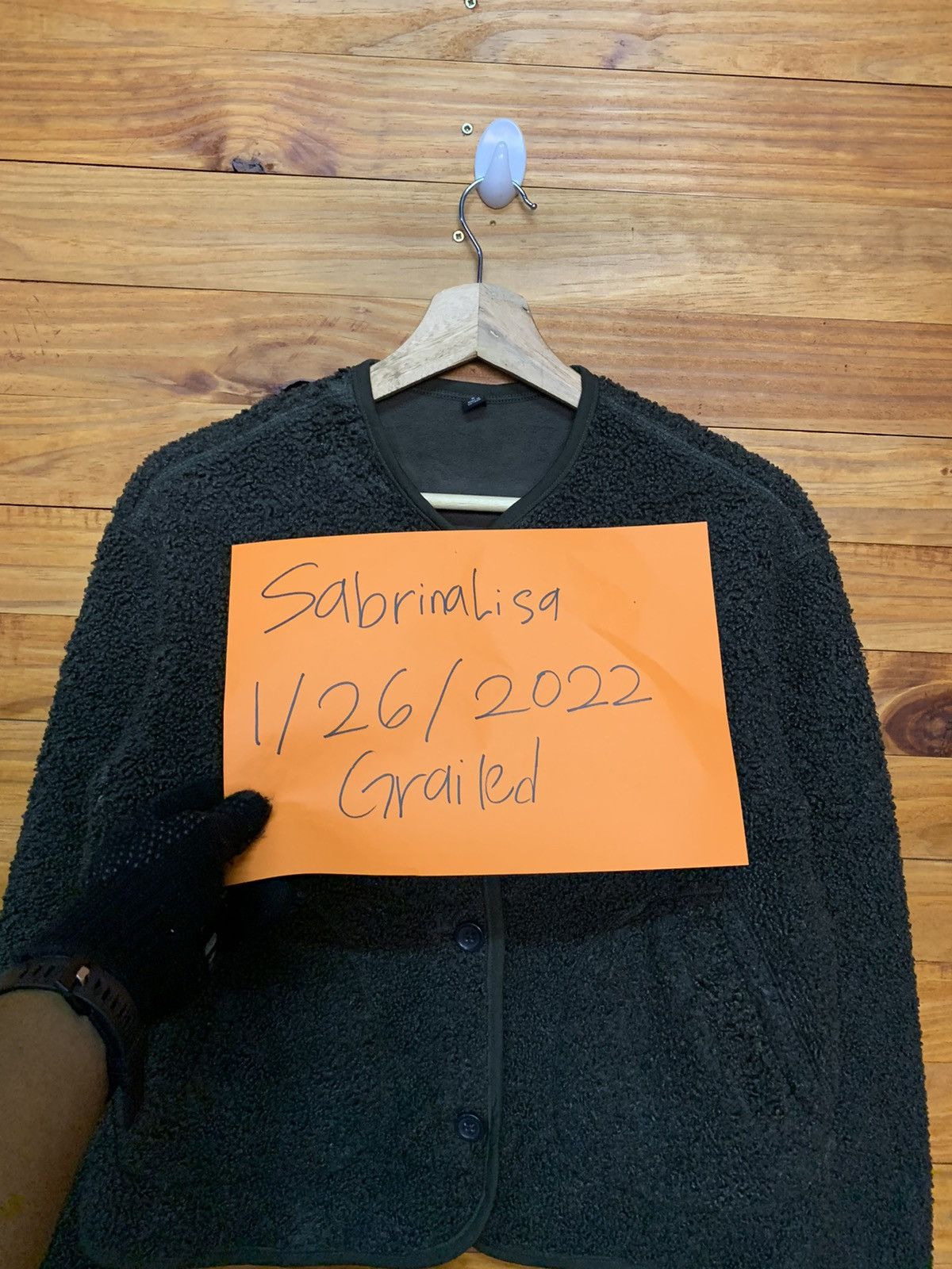Uniqlo Uniqlo Green Button Up Fleece Jacket Size US L / EU 52-54 / 3 - 7 Thumbnail