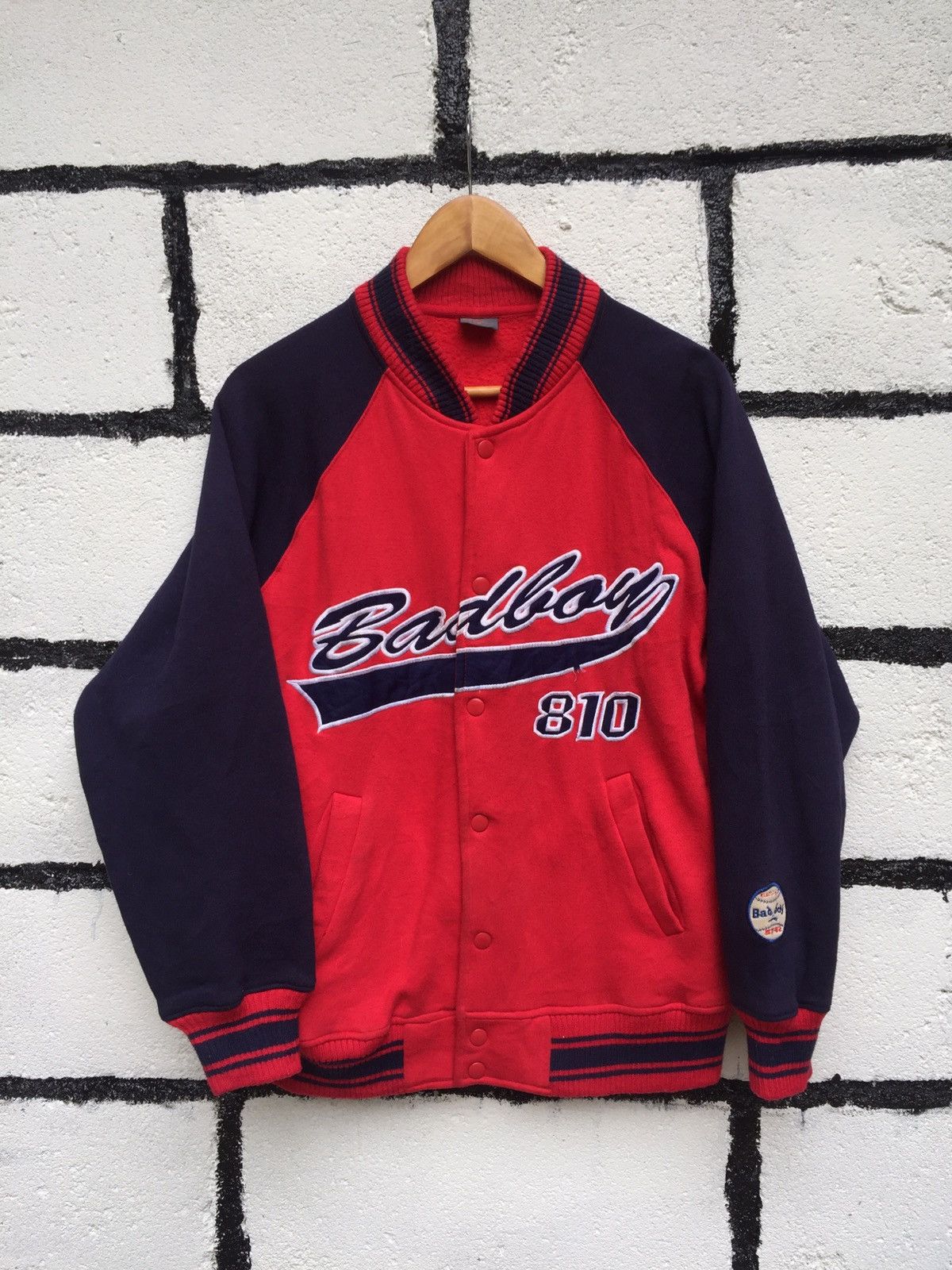 Vintage Bad Boy Sweater Button Down Embroidery Logo Nice Design Grailed