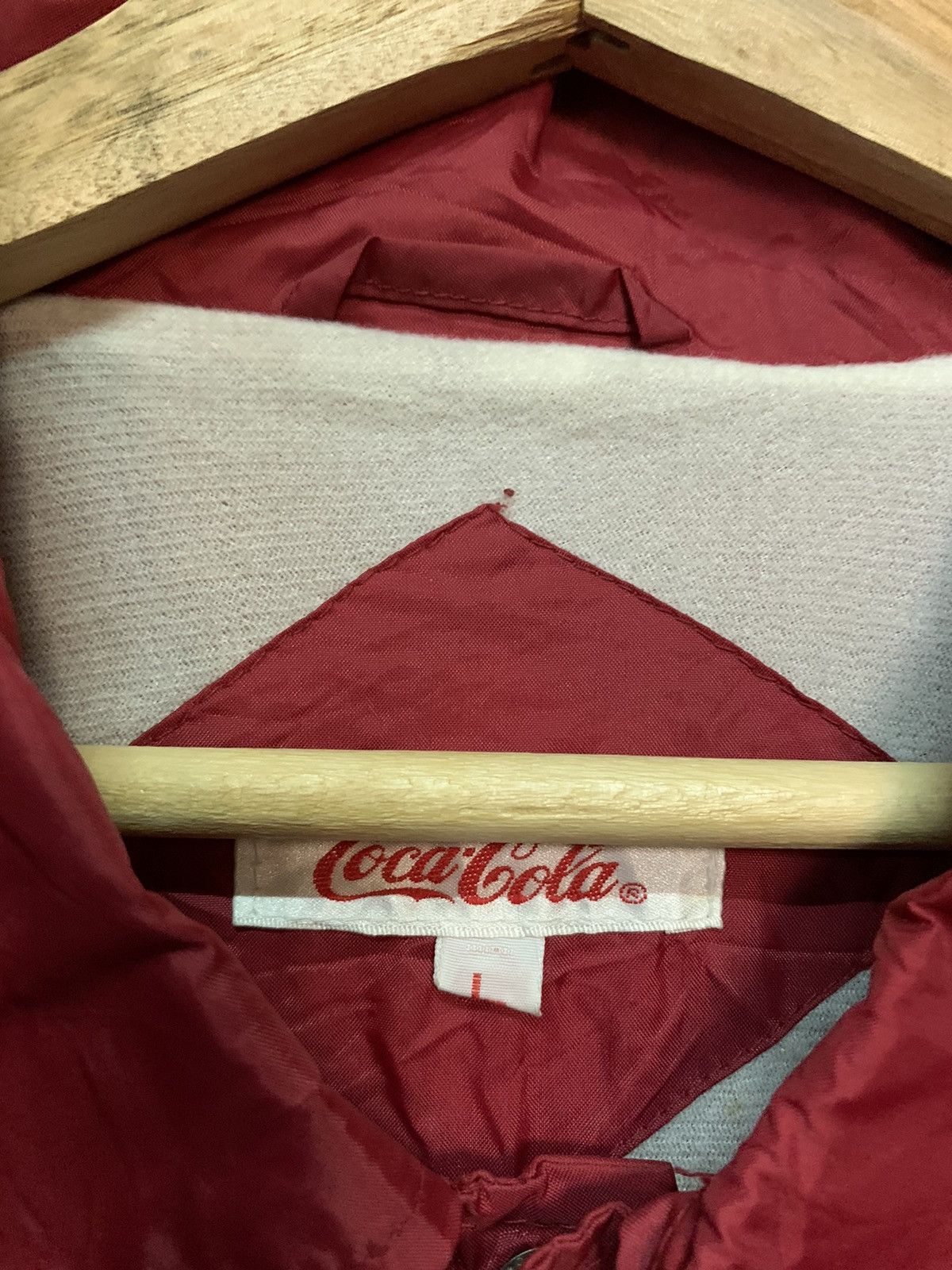 Coca Cola × Vintage Vintage Coca Cola Nylon Coach Jacket Size US L / EU 52-54 / 3 - 5 Thumbnail