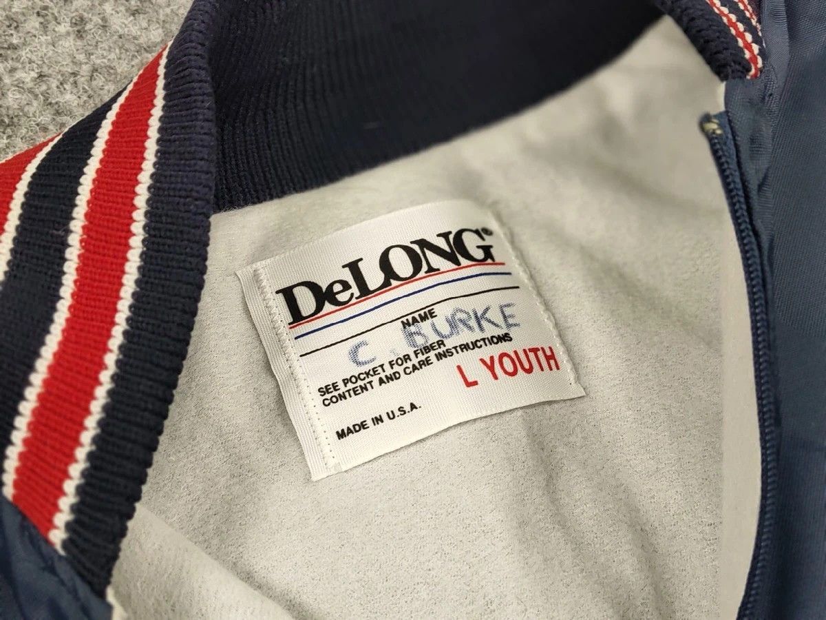 Delong Vintage 90s DeLong Nylon 1/4 zip Jacket USA Rancho Niguel Size US S / EU 44-46 / 1 - 8 Thumbnail