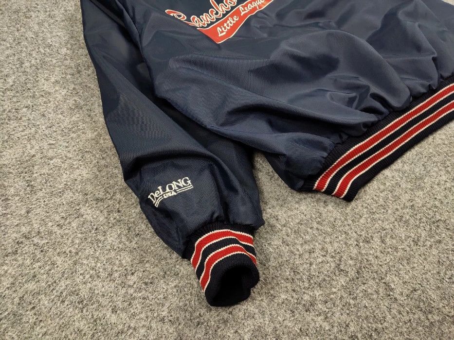 Delong Vintage 90s DeLong Nylon 1/4 zip Jacket USA Rancho Niguel Size US S / EU 44-46 / 1 - 3 Thumbnail