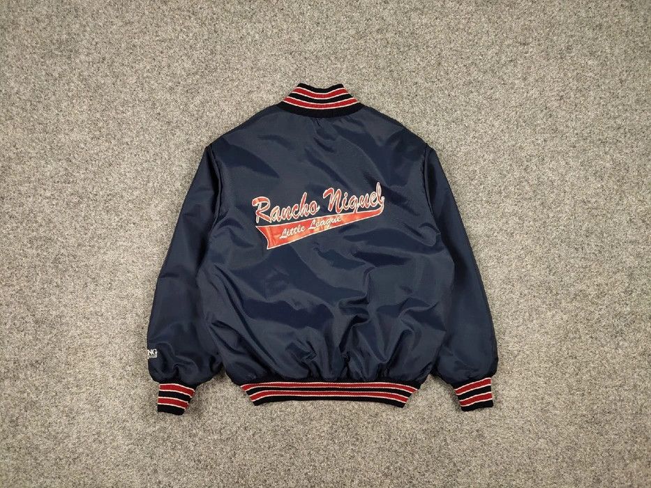 Vintage 90s DeLong Nylon 1/4 zip Jacket USA Rancho Niguel