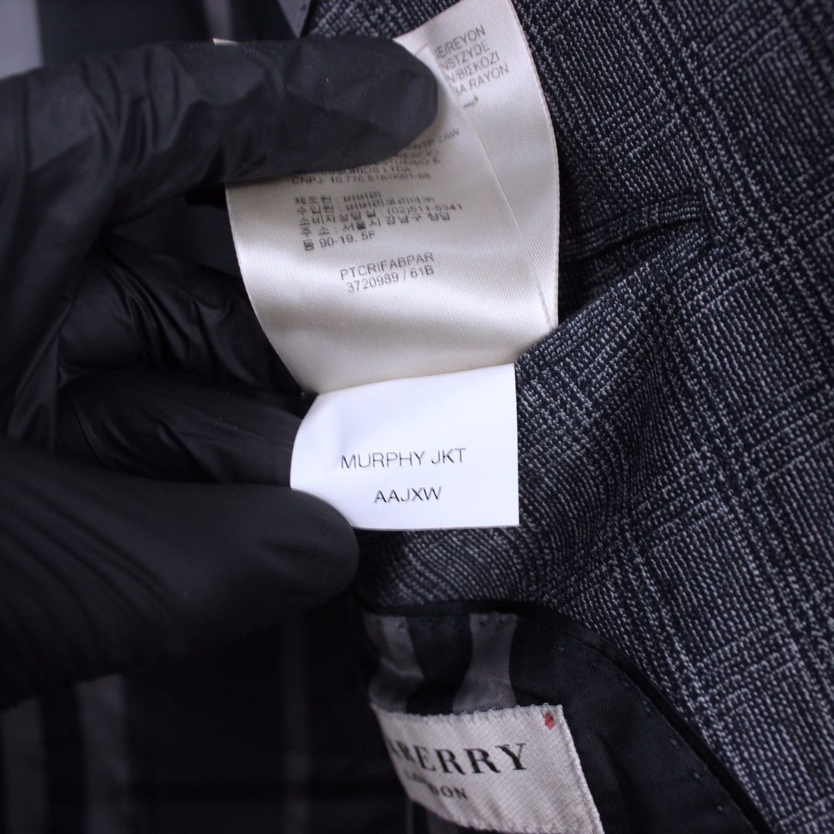 Burberry Vintage Burberry Blazer Size 42R - 8 Thumbnail