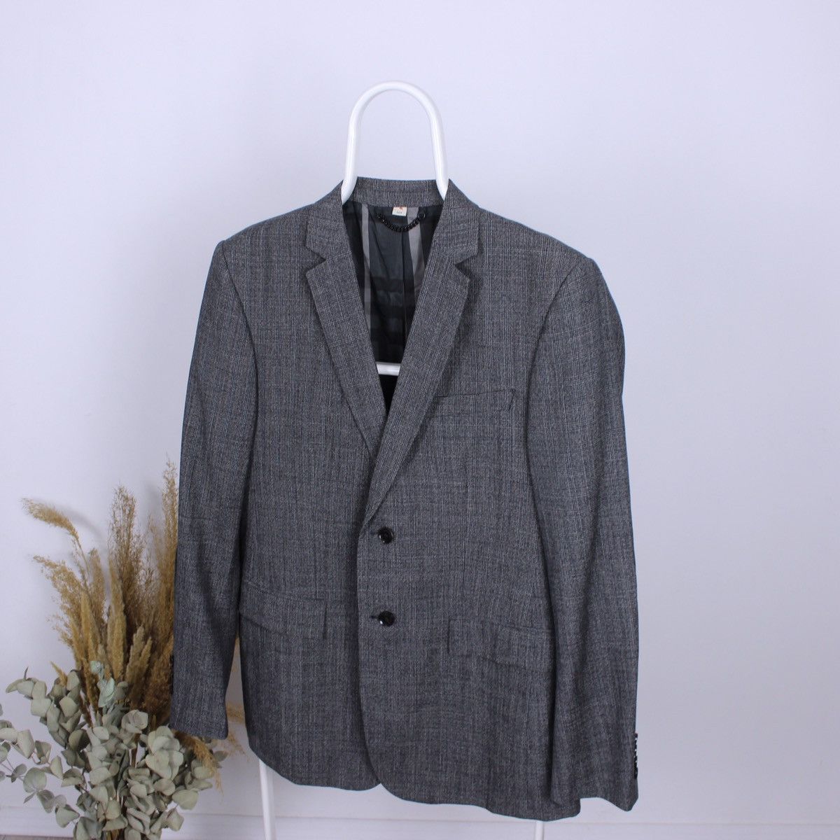 Burberry Vintage Burberry Blazer Size 42R - 2 Thumbnail