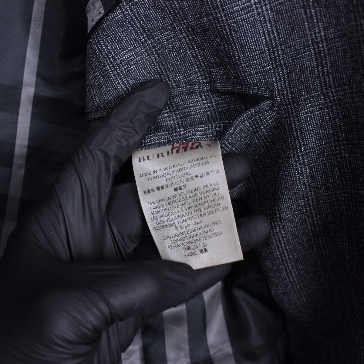 Burberry Vintage Burberry Blazer Size 42R - 7 Thumbnail