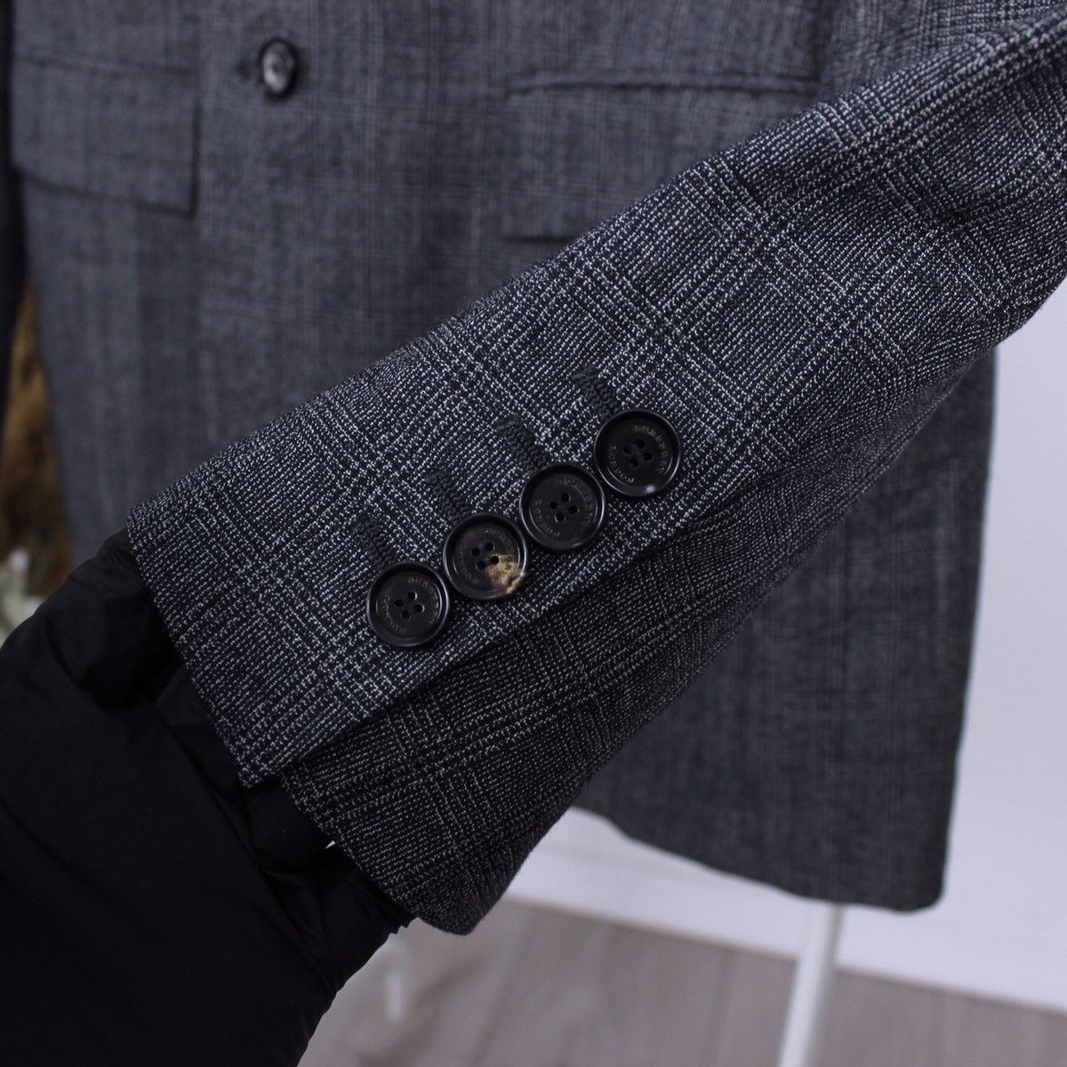 Burberry Vintage Burberry Blazer Size 42R - 4 Thumbnail