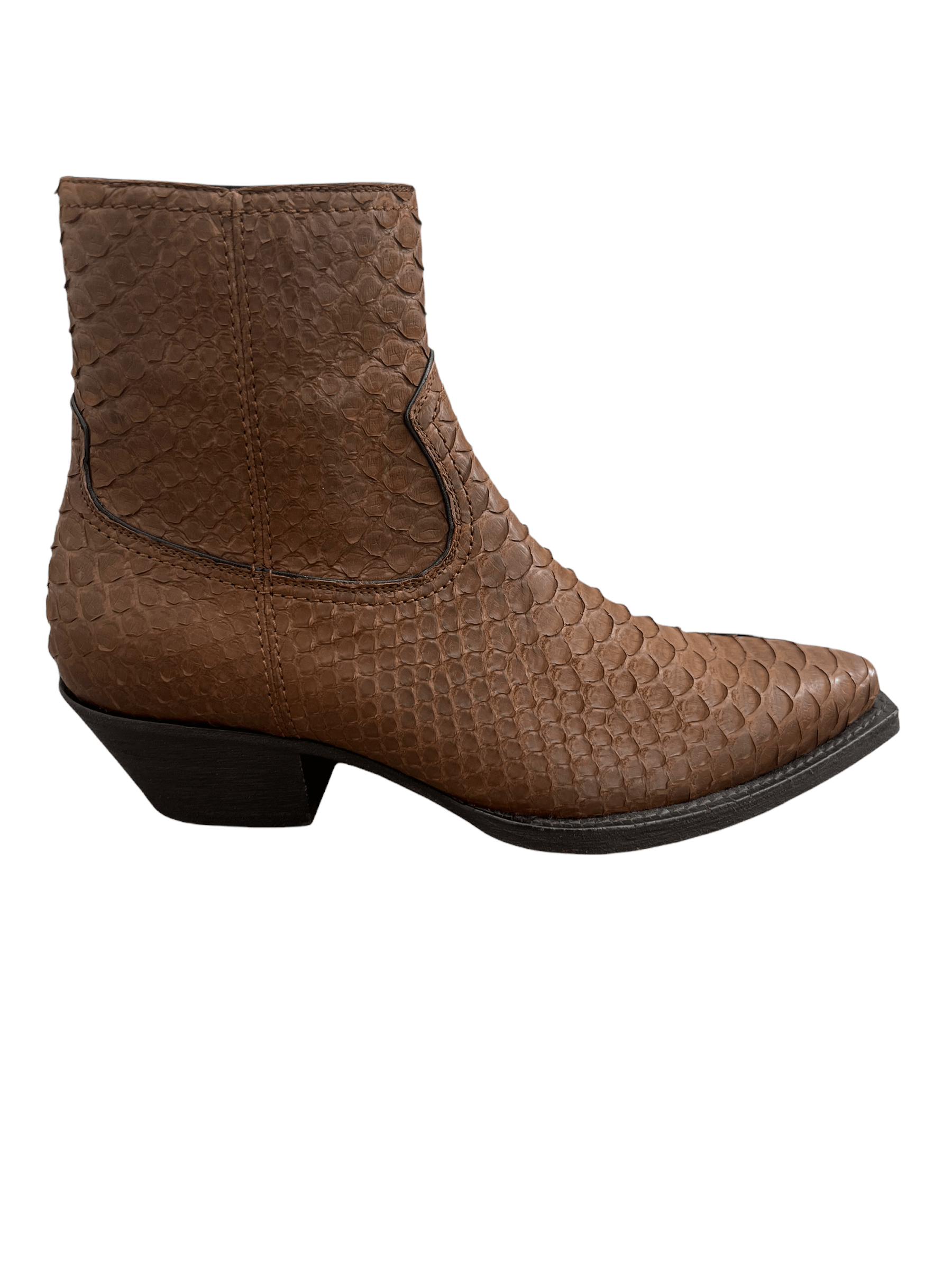 Saint Laurent Paris Lukas Python Boots Grailed