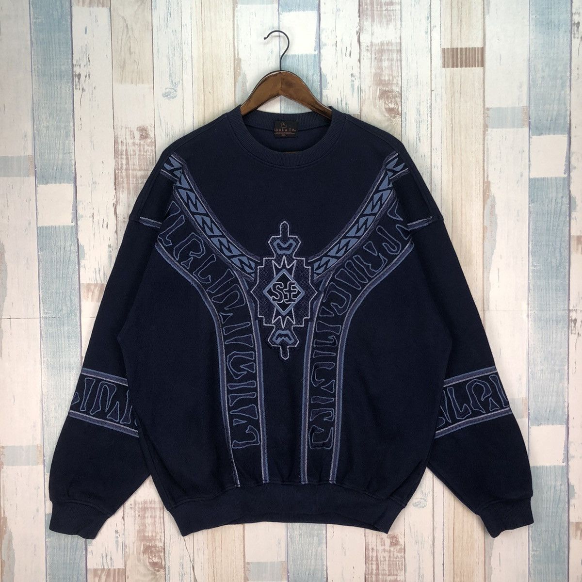 Vintage Sante Fe Embroidery Sweatshirt