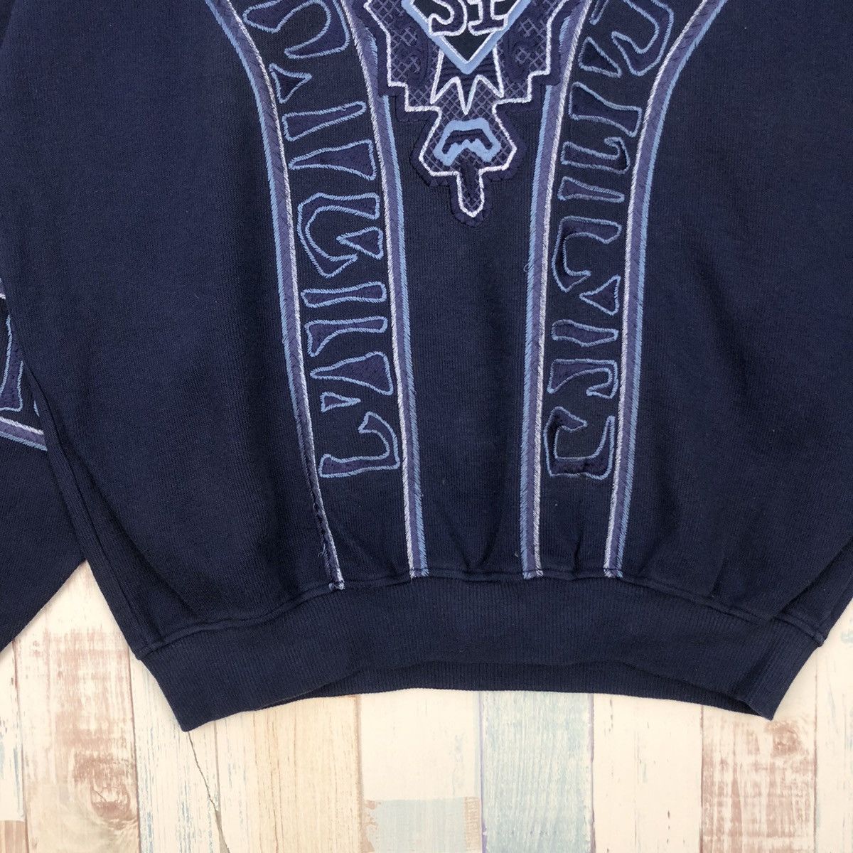Japanese Brand Vintage Sante Fe Embroidery Sweatshirt Size US XXL / EU 58 / 5 - 6 Thumbnail