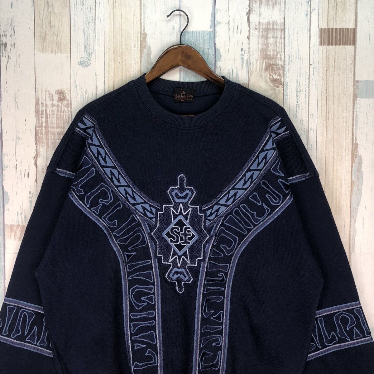 Japanese Brand Vintage Sante Fe Embroidery Sweatshirt Size US XXL / EU 58 / 5 - 3 Thumbnail