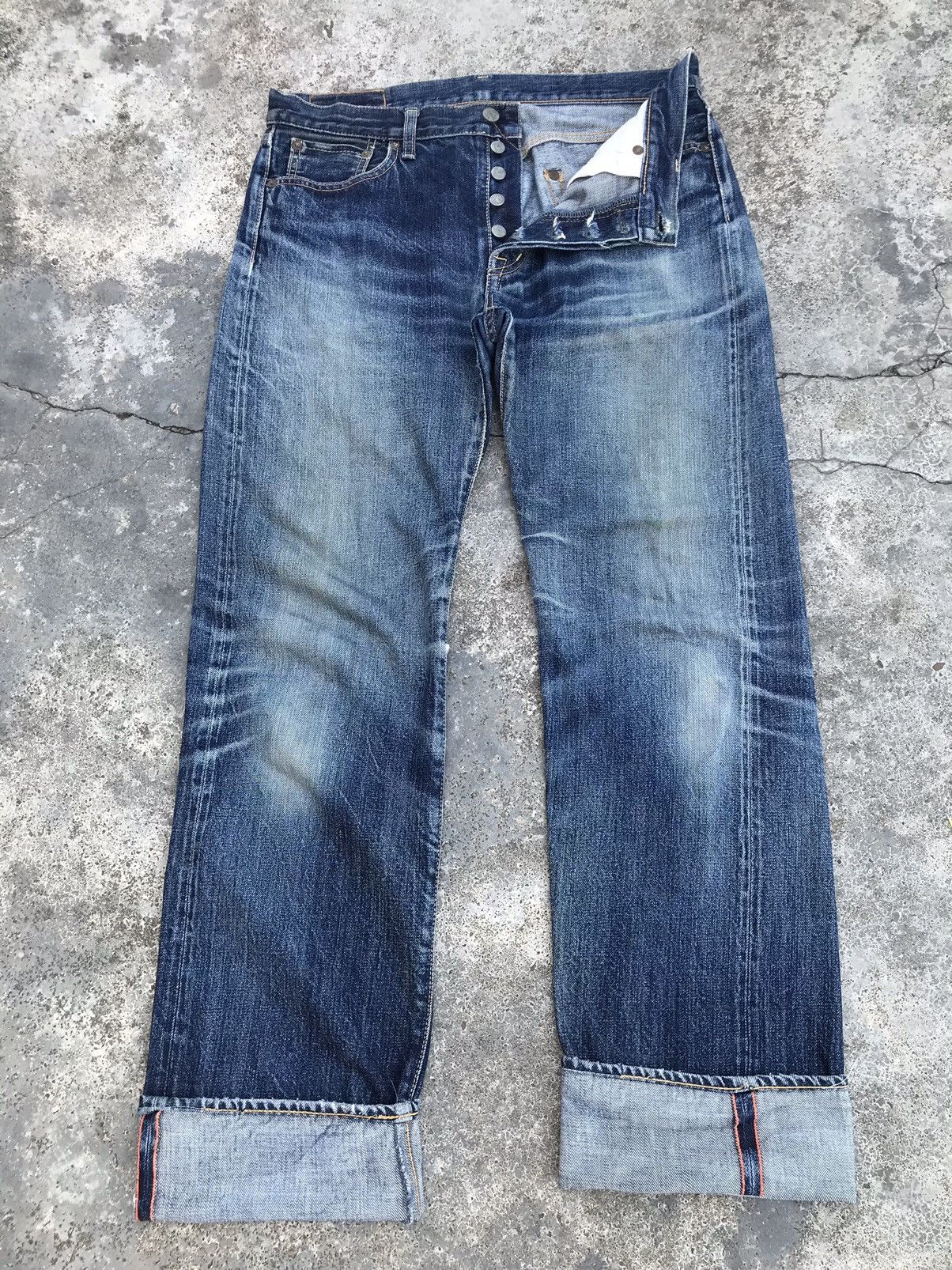 Omnigod OMNIGOD Japan Selvedge Jeans Redline 32x32.5 Authentic | Grailed