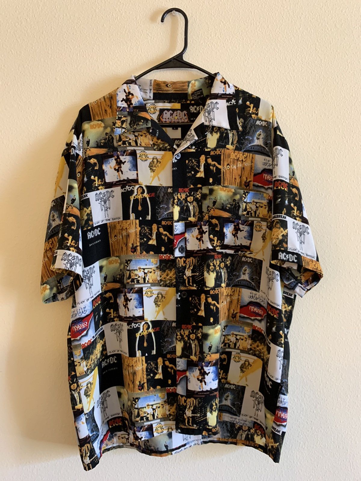 Ac/Dc × Vintage Vintage AC/DC Button Up Shirt | Grailed