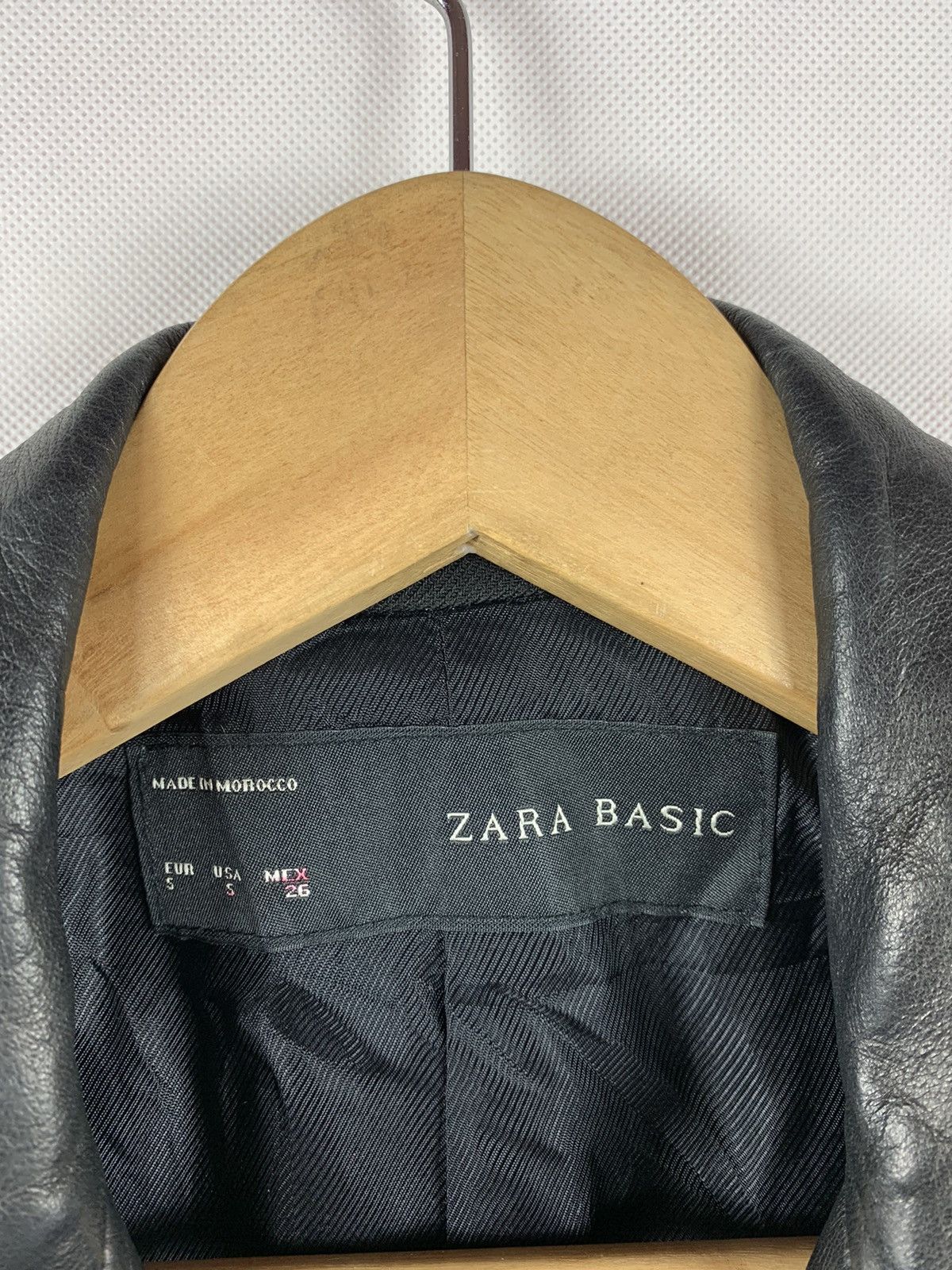 Zara Zara Leather Wool Punk Design Jacket Size US S / EU 44-46 / 1 - 8 Thumbnail