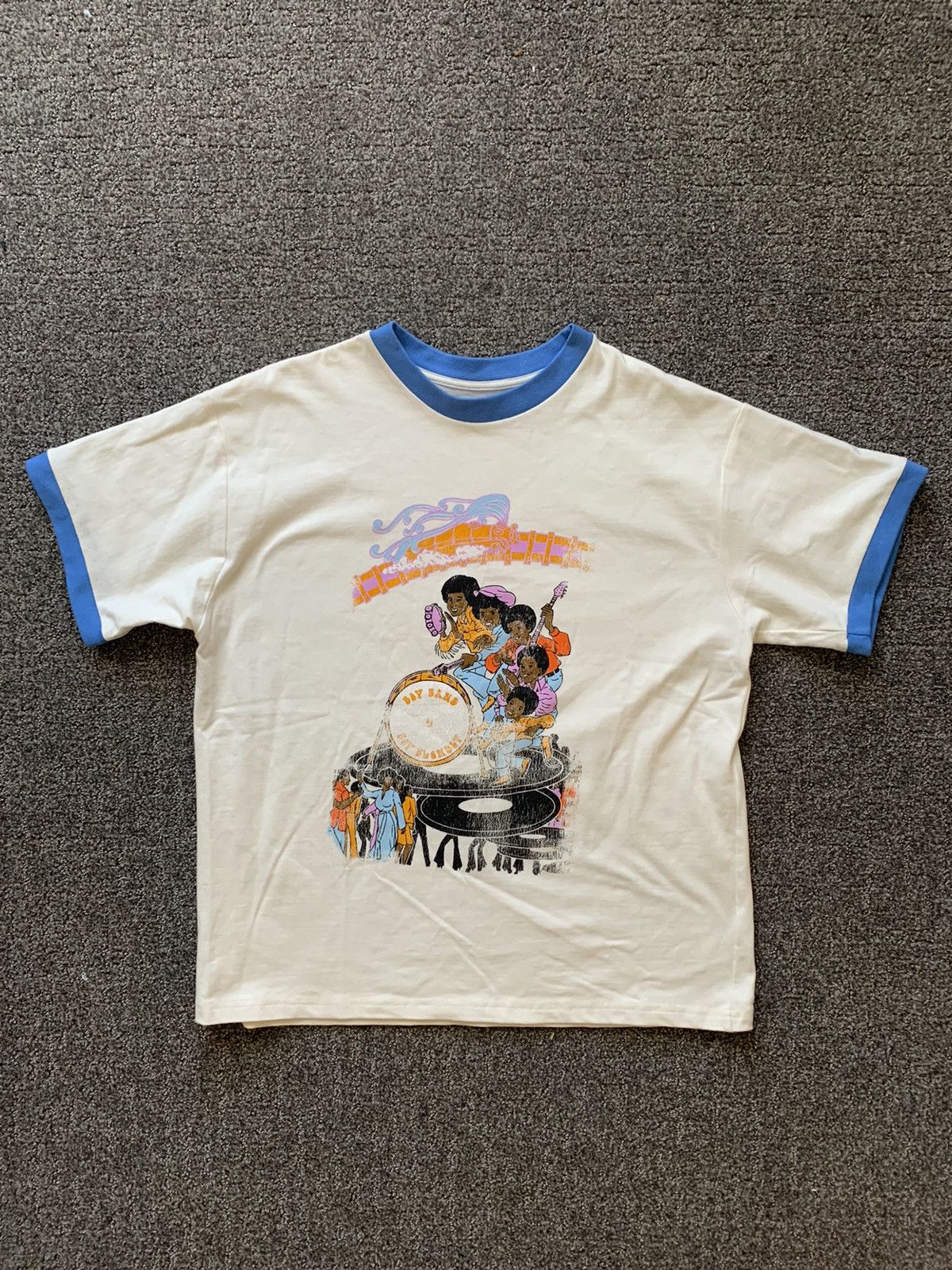 Vintage Boy Blondey Jackson 5 shirt Size US M / EU 48-50 / 2 - 1 Thumbnail