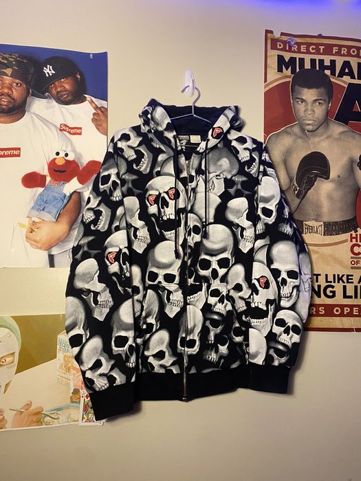 Famous Stars And Straps Travis Barker Famous Stars & Straps Skull Print