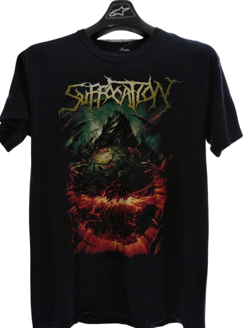 Band Tees × Vintage Vintage Suffocation American Death Metal Shirt Size US M / EU 48-50 / 2 - 1 Thumbnail