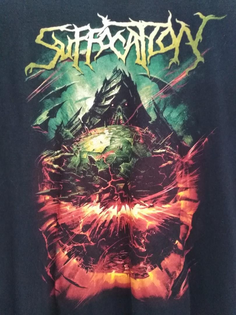 Band Tees × Vintage Vintage Suffocation American Death Metal Shirt Size US M / EU 48-50 / 2 - 2 Thumbnail