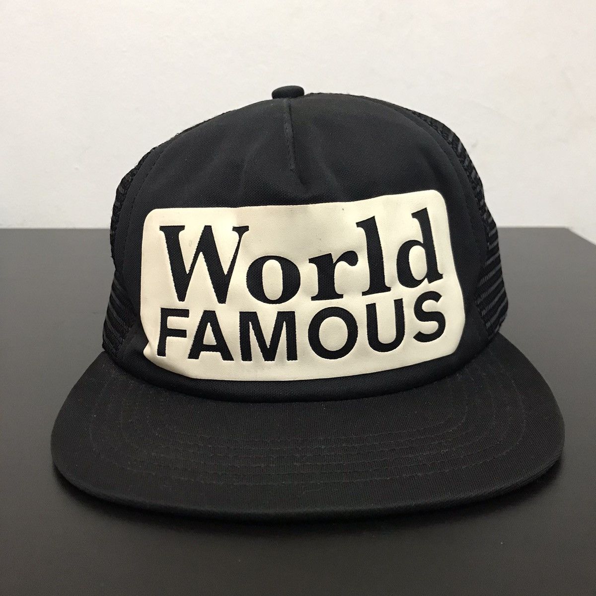 Supreme Supreme World Famous Trucker Cap Size ONE SIZE - 2 Thumbnail