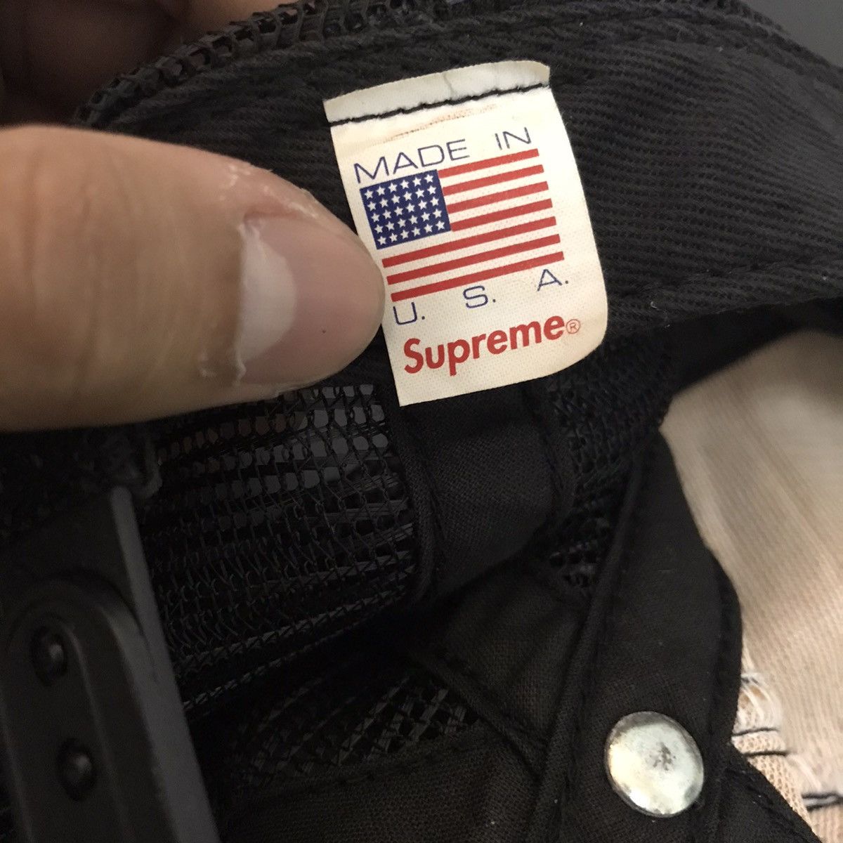 Supreme Supreme World Famous Trucker Cap Size ONE SIZE - 5 Thumbnail