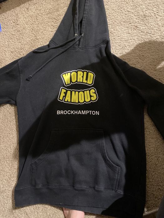 brockhampton world famous hoodie