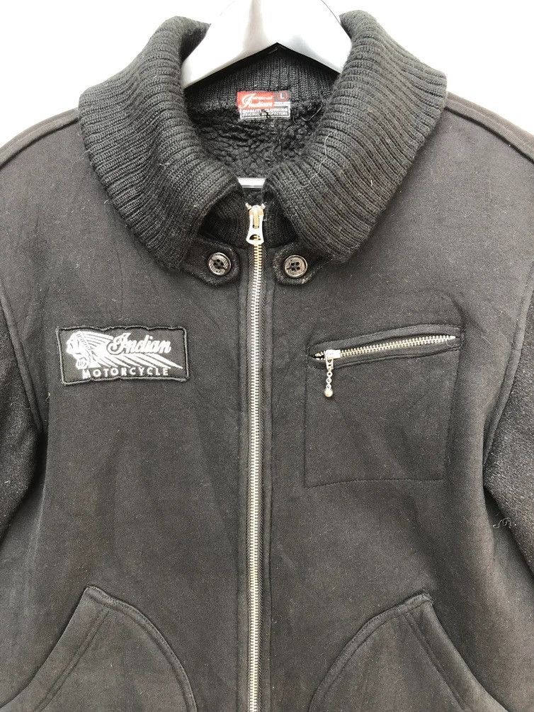 Indian Motorcycle Indian Motorcycle By ToyoEnterprise Wool Sleeve Heavy Jacket Size US L / EU 52-54 / 3 - 2 Thumbnail
