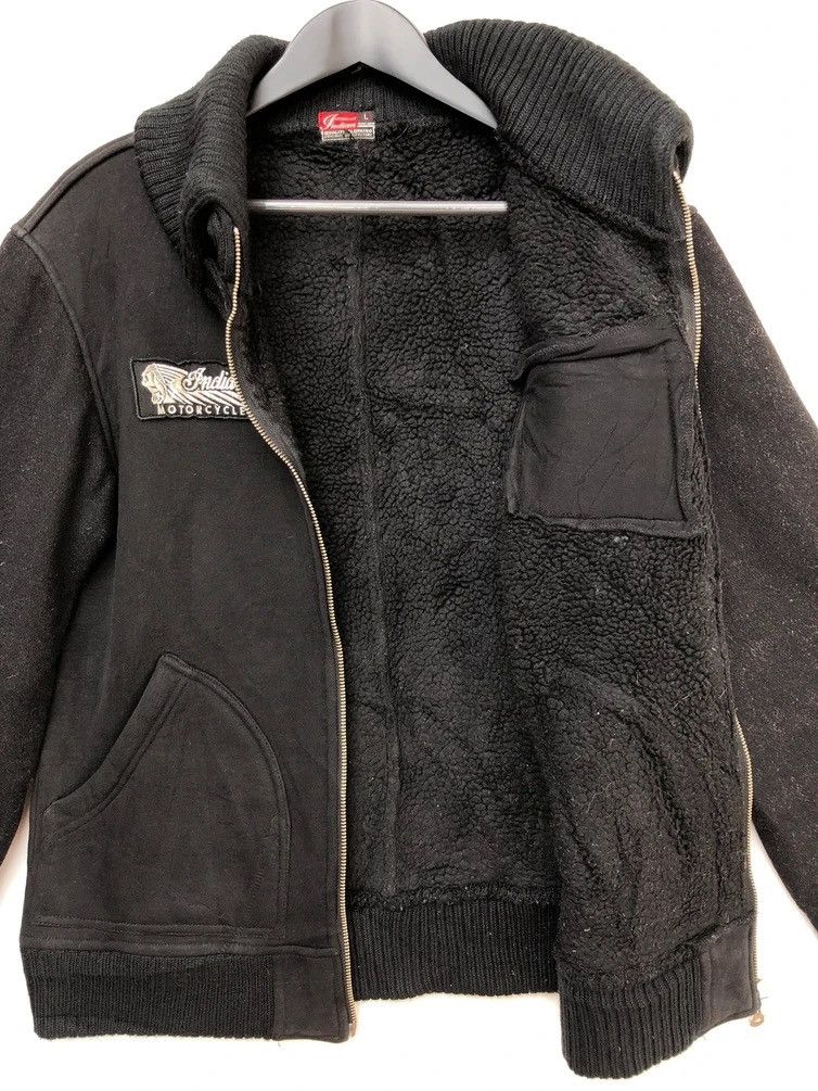 Indian Motorcycle Indian Motorcycle By ToyoEnterprise Wool Sleeve Heavy Jacket Size US L / EU 52-54 / 3 - 5 Thumbnail