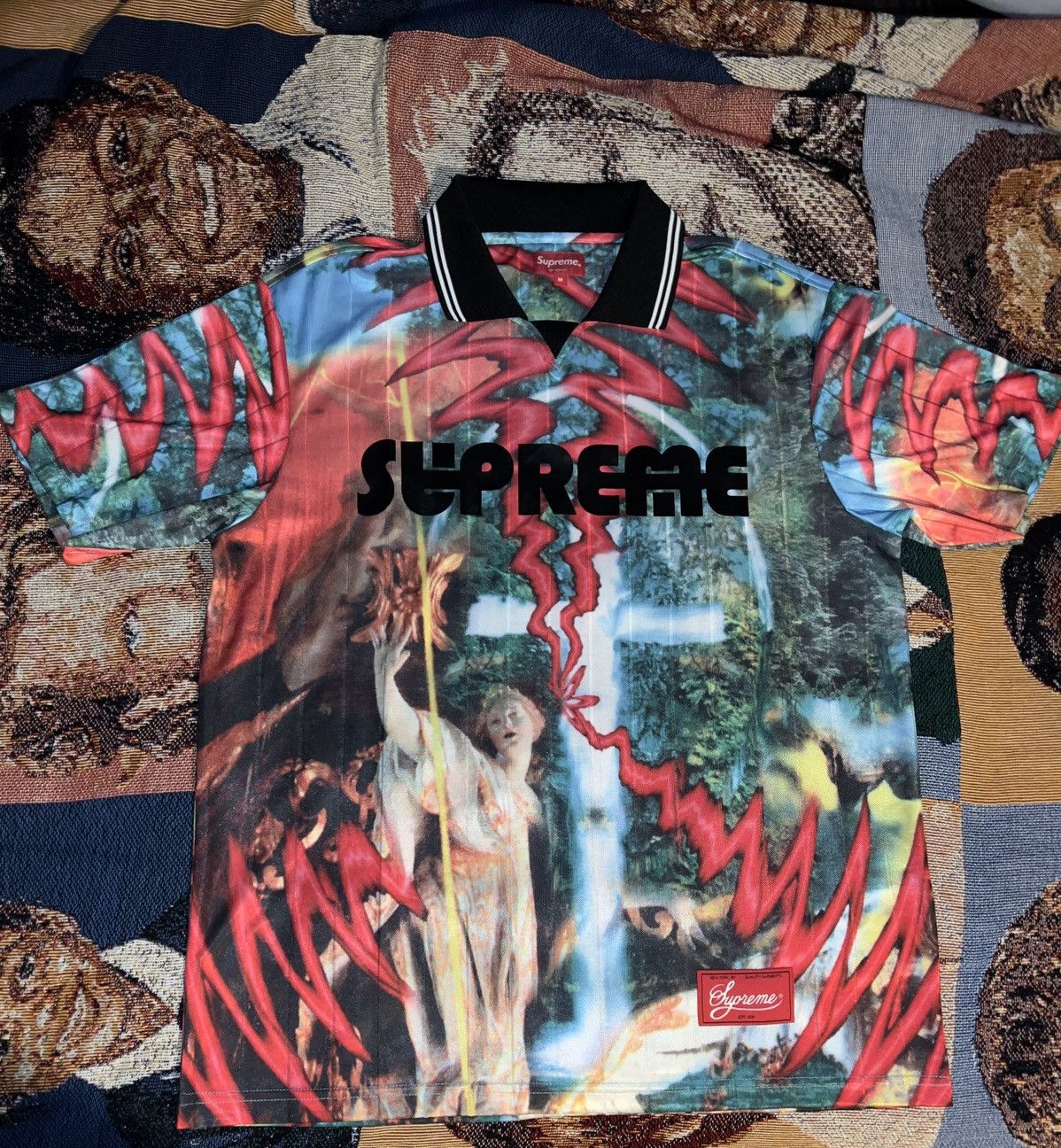 Supreme Tadanori Yokoo/Supreme Soccer Jersey | Grailed