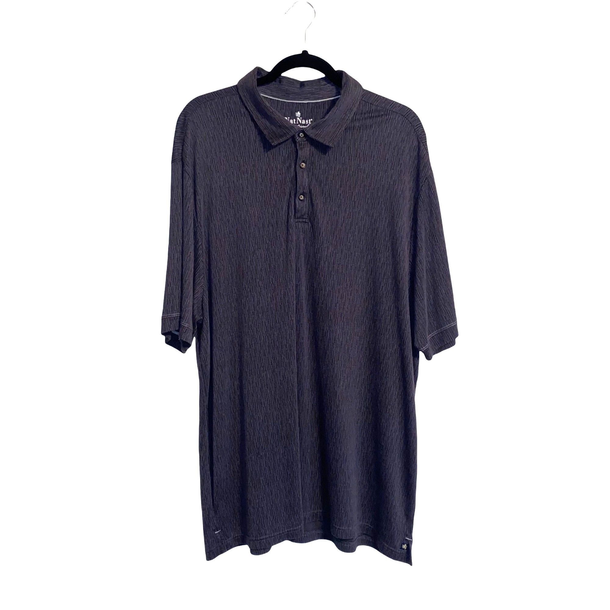 Nat Nast Nat Nast luxury originals XXL Gray polo shirt Size US XXL / EU 58 / 5 - 1 Thumbnail